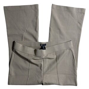 Jones New York Khaki Wide-Leg Crop Pants - XL